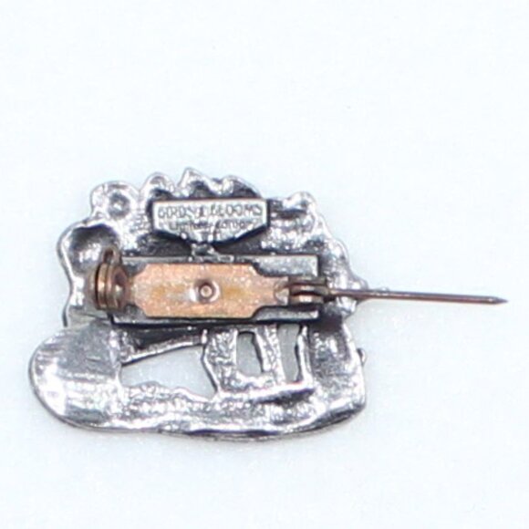 Birds and Blooms Limited Edition 2001 Wheelbarrow Garden Flowers Brooch or Pin - Picture 3 of 13